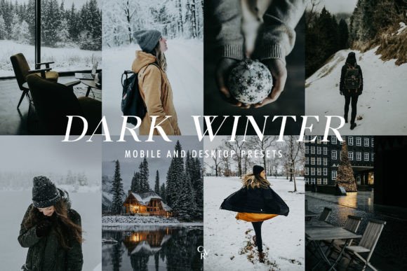 Download 10 Dark Winter Lightroom Presets - Premium Resources